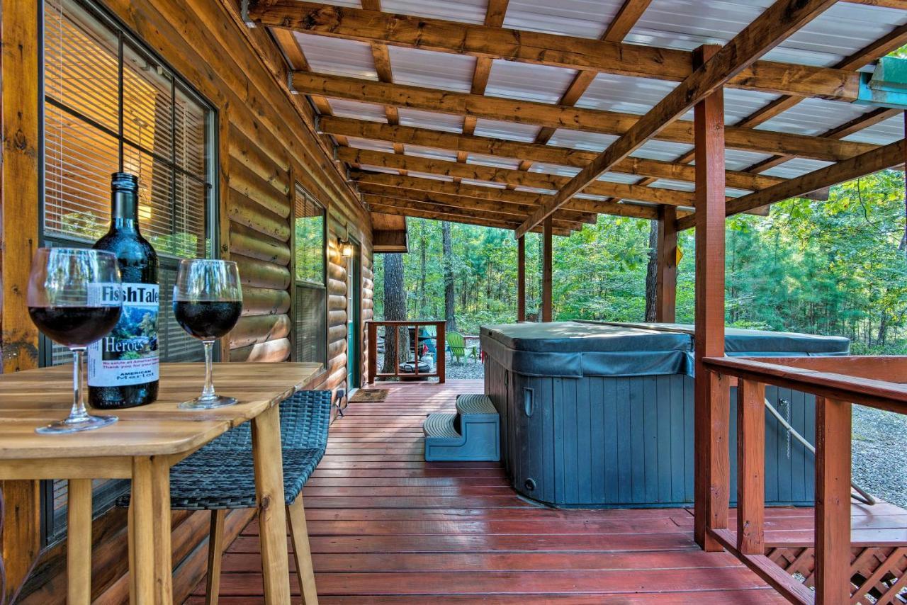 Broken Bow Cabin With Hot Tub, Near Hiking And Fishing Stephens Gap Exterior photo